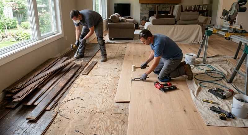Hardwood Floor Renovation in Austin, TX