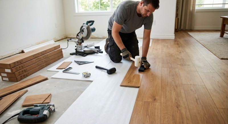 Laminate Floor Installation in Sacramento, CA