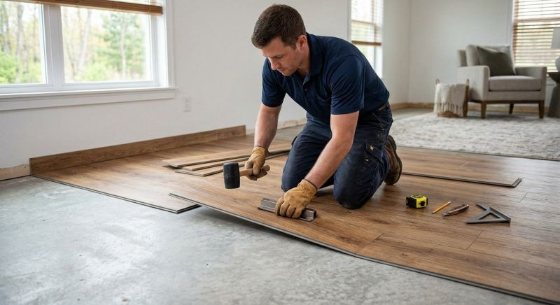 Luxury Vinyl Tile Installation in Fort Worth, TX